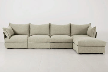 Model 06 4 seater Right chaise image 01 Pebble.webp