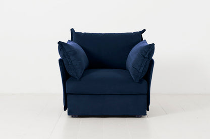Model 06 Armchair, Indigo