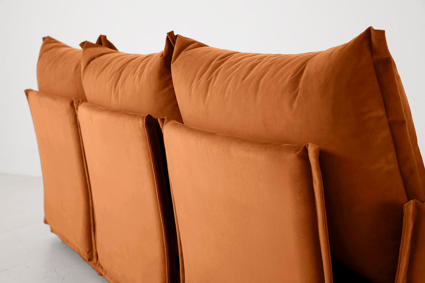 Model 06 3-Seater Left Chaise Sofa, Bronze