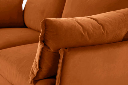 Model 06 2-Seater Right Chaise Sofa, Bronze
