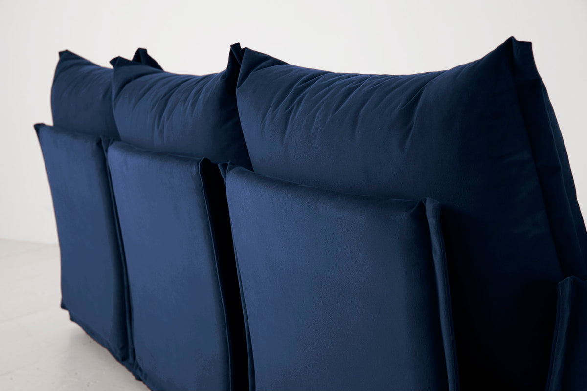 Model 06 3-Seater Sofa, Indigo