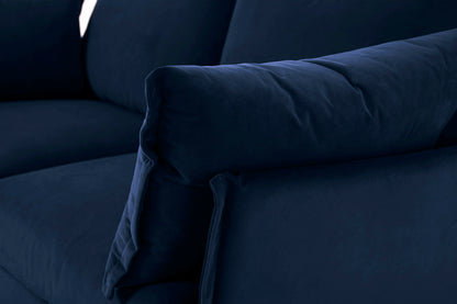 Model 06 2-Seater Left Chaise Sofa, Indigo