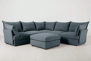 Model 06 Corner sofa w-ottoman image 01 Marine.webp