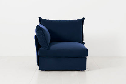 Model 06 Left Arm Module Sofa, Indigo