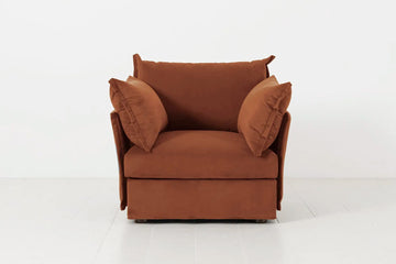 Model 06 armchair sofa Umber image 01.webp