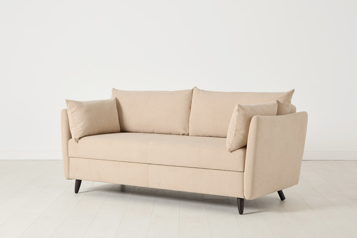 Model 08 Sofa Bed 2.5 Seater, Sand