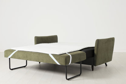 Model 08 Sofa Bed 2.5 Seater, Fennel