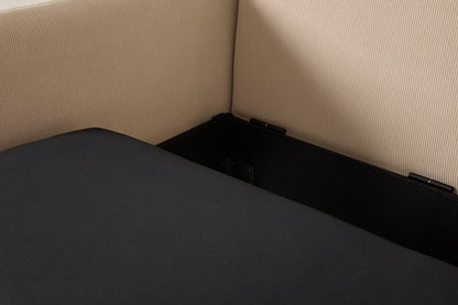 Model 08 Sofa Bed 2 Seater, Sand