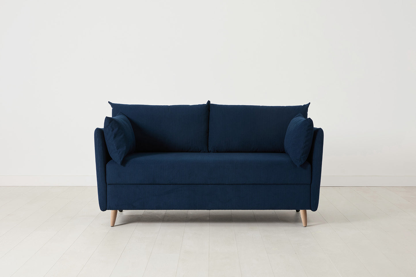 Model 08 Sofa Bed 2 Seater, Oak / Atlantic