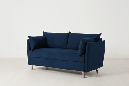 Model 08 Sofa Bed 2 Seater, Oak / Atlantic