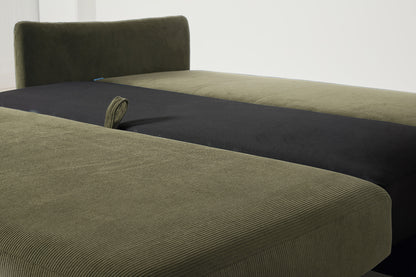 Model 08 Sofa Bed 2 Seater, Fennel
