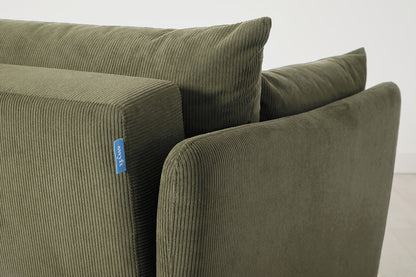 Model 08 Chair Bed Single Sofa Bed, Fennel