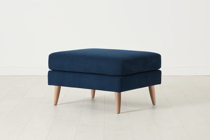 Model 08 Ottoman, Oak / Atlantic