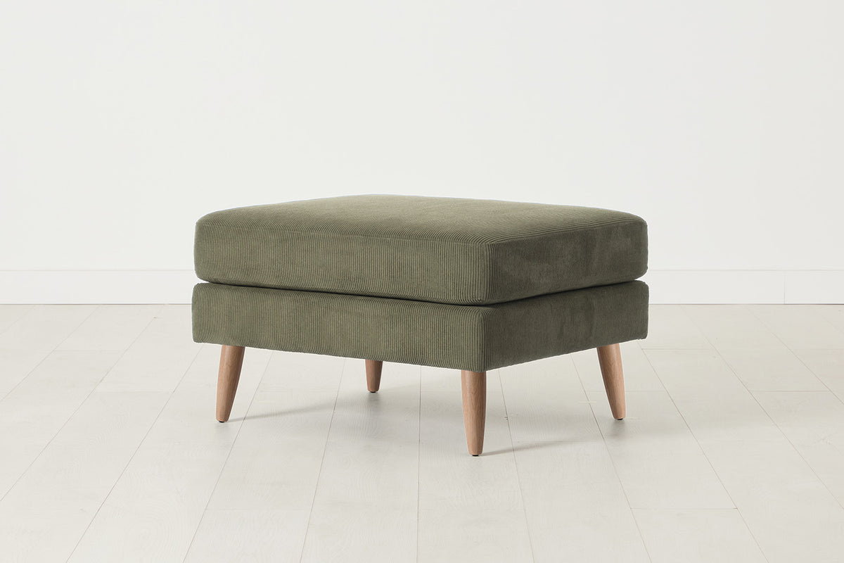 Model 08 Ottoman, Oak / Fennel