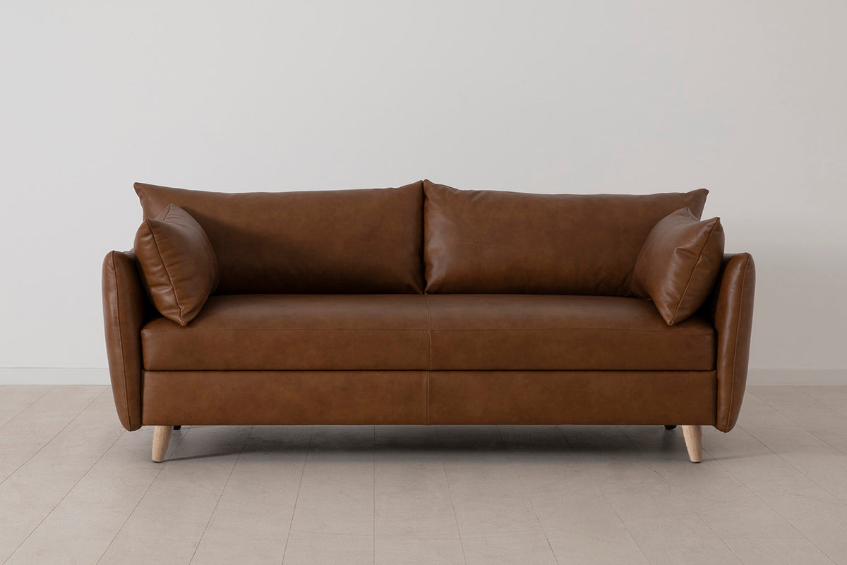 Model 08 Sofa Bed 2.5 Seater, Oak / Maple
