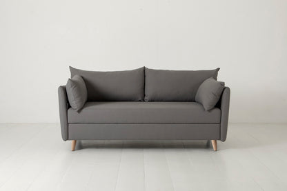Model 08 Sofa Bed 2 Seater, Oak / Risso