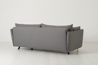 Model 08 Sofa Bed 2.5 Seater, Oak / Risso