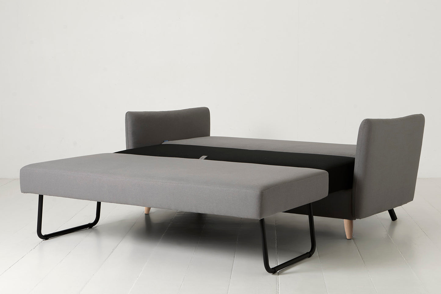 Model 08 Sofa Bed 2 Seater, Oak / Risso