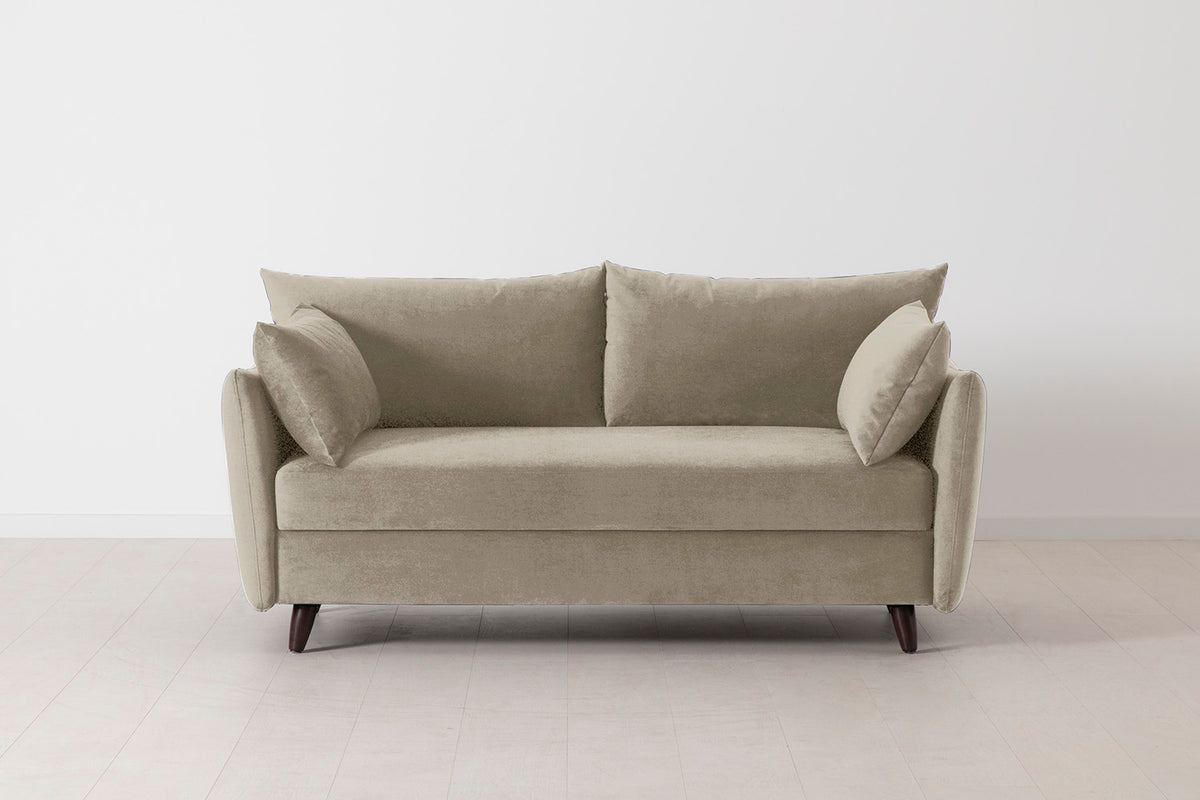 Model 08 Sofa Bed 2.5 Seater, Flax