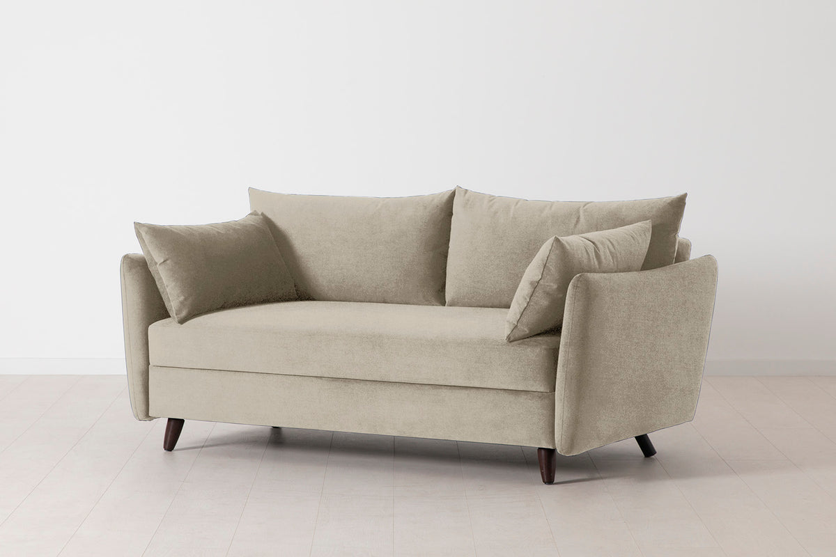 Model 08 Sofa Bed 2.5 Seater, Flax
