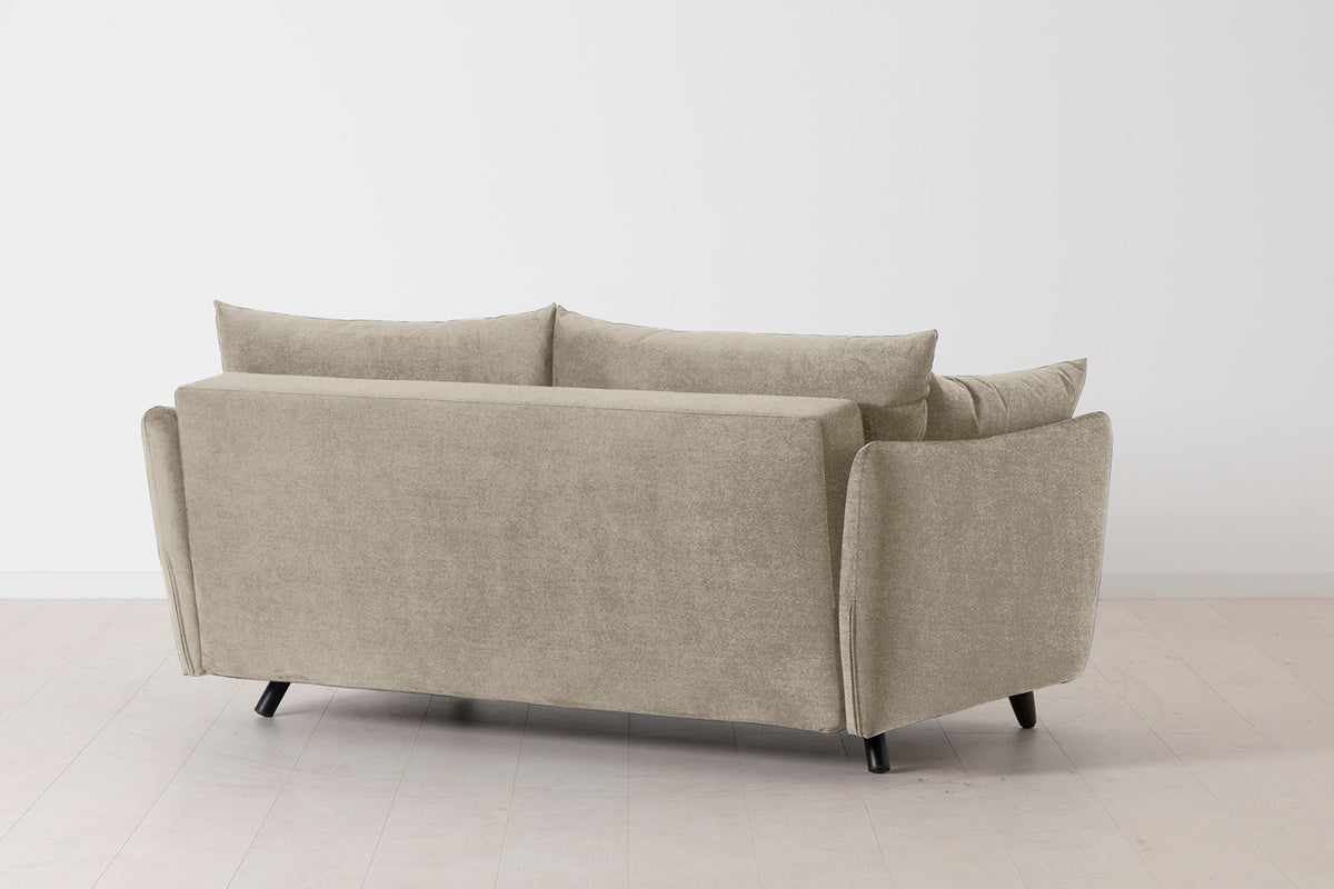 Model 08 Sofa Bed 2.5 Seater, Flax