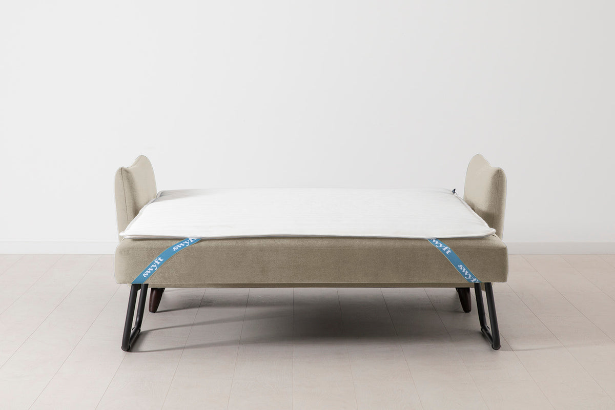 Model 08 Sofa Bed 2.5 Seater, Flax