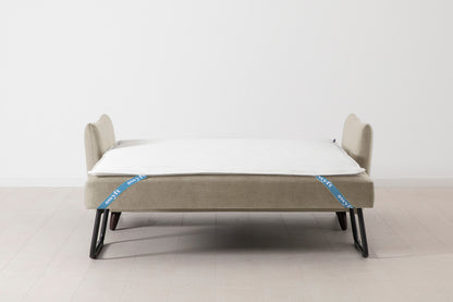 Model 08 Sofa Bed 2.5 Seater, Flax