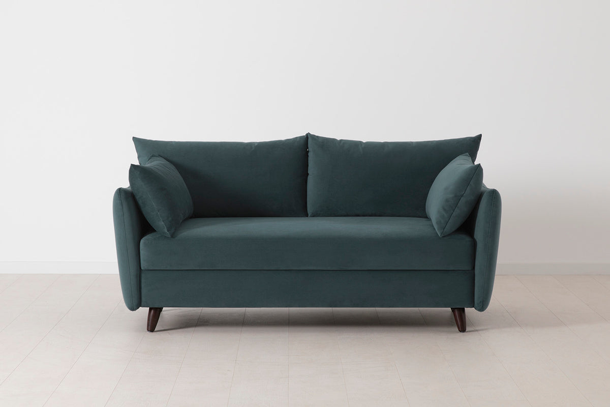 Model 08 Sofa Bed 2.5 Seater, Petrol
