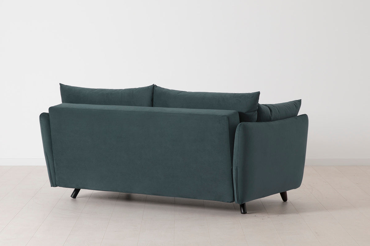 Model 08 Sofa Bed 2.5 Seater, Petrol