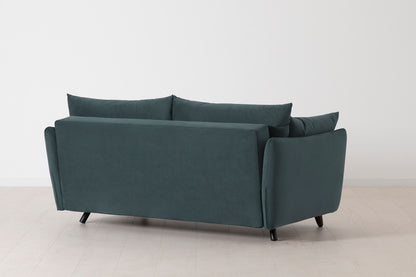 Model 08 Sofa Bed 2.5 Seater, Petrol