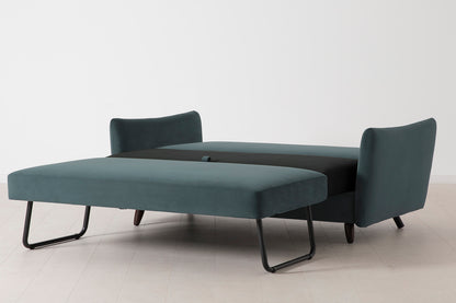 Model 08 Sofa Bed 2.5 Seater, Petrol