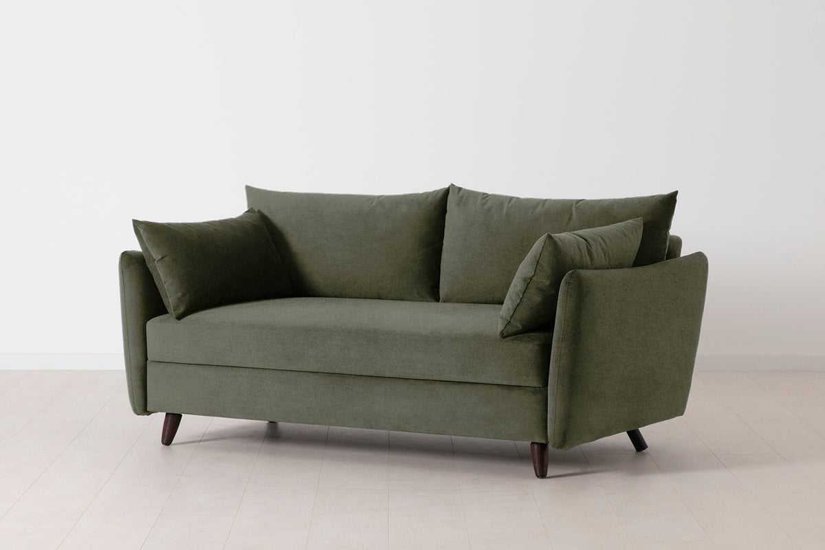 Model 08 Sofa Bed 2.5 Seater, Pine