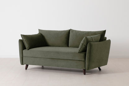Model 08 Sofa Bed 2.5 Seater, Pine