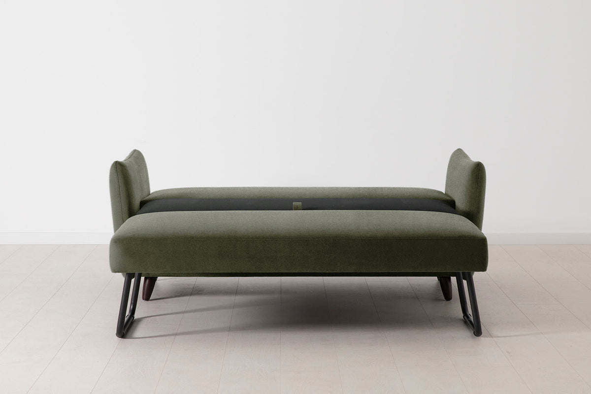 Model 08 Sofa Bed 2.5 Seater, Pine