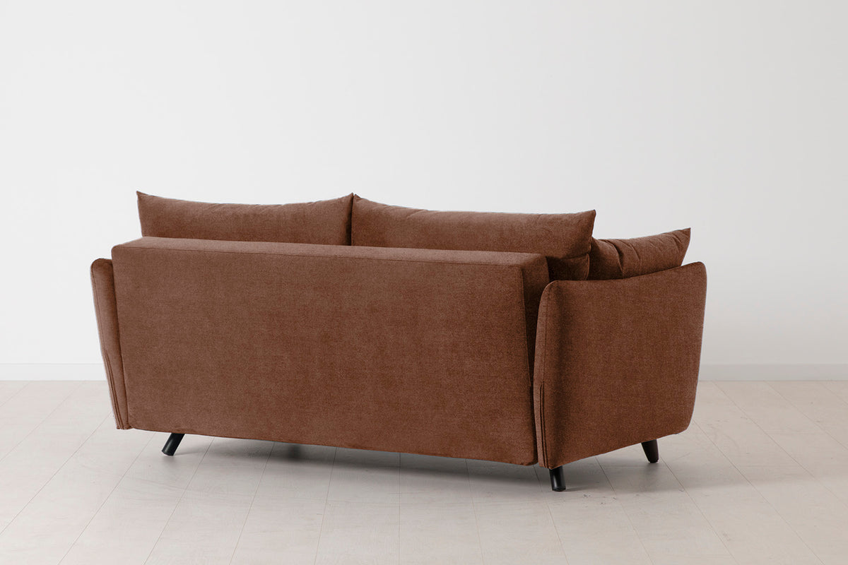 Model 08 Sofa Bed 2.5 Seater, Russet