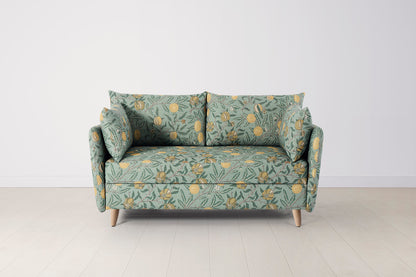 Model 08 Sofa Bed 2 Seater, Oak / Fruit
