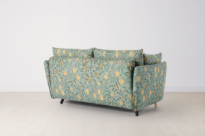 Model 08 Sofa Bed 2 Seater, Oak / Fruit