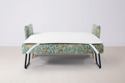 Model 08 Sofa Bed 2 Seater, Oak / Fruit