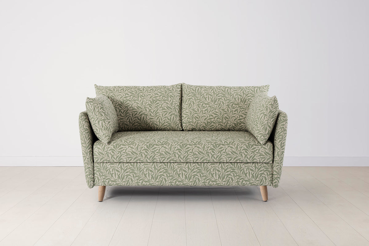 Model 08 Sofa Bed 2 Seater, Oak / Willow