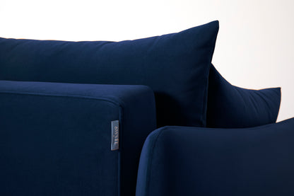 Model 08 Sofa Bed 2.5 Seater, Indigo