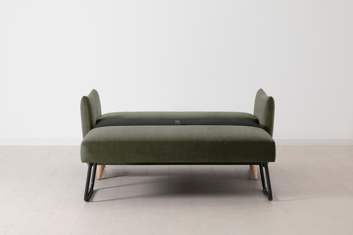 Model 08 Sofa Bed 2 Seater, Oak / Pine
