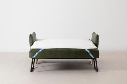 Model 08 Sofa Bed 2 Seater, Oak / Pine