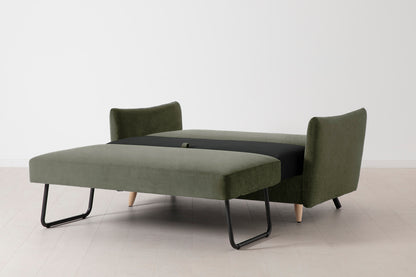 Model 08 Sofa Bed 2 Seater, Oak / Pine