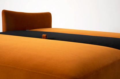 Model 08 Sofa Bed 2 Seater, Bronze