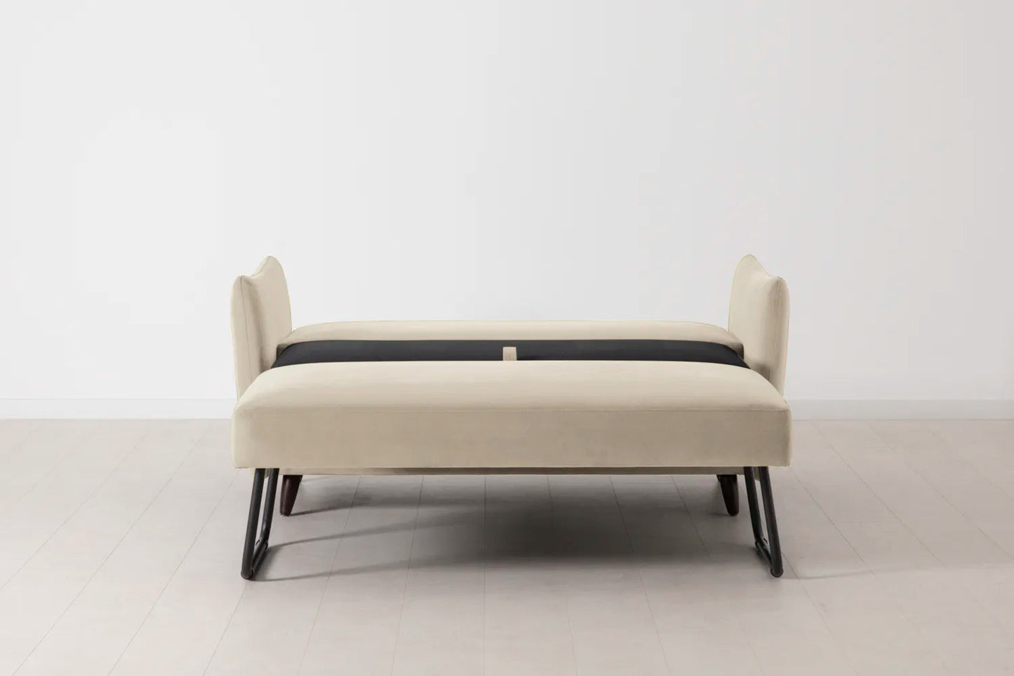 Model 08 Sofa Bed 2 Seater, Bone