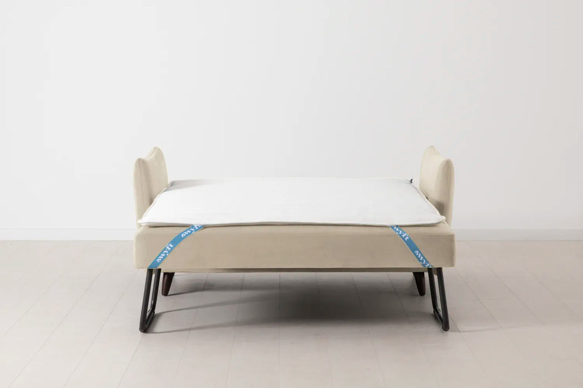 Model 08 Sofa Bed 2 Seater, Bone