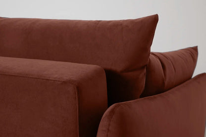 Model 08 Sofa Bed 2 Seater, Brick