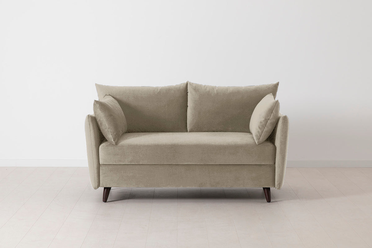 Model 08 Sofa Bed 2 Seater, Flax