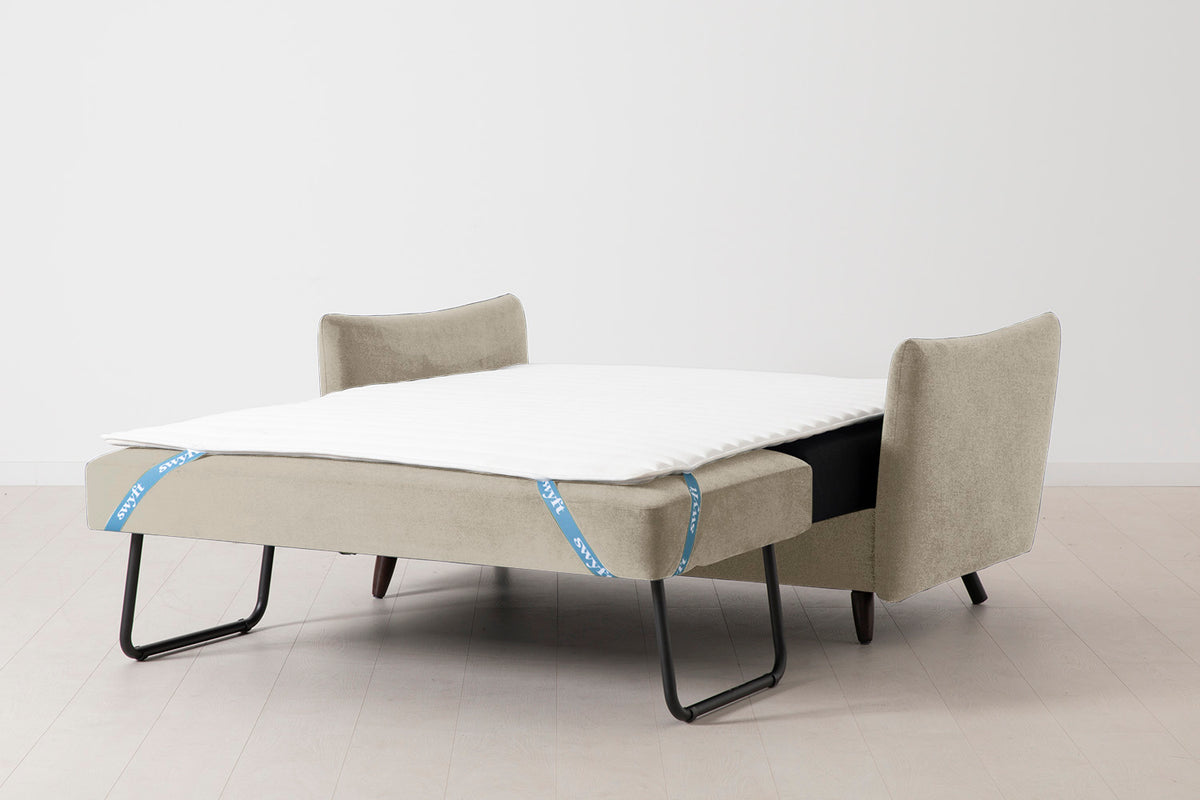 Model 08 Sofa Bed 2 Seater, Flax