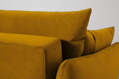 Model 08 Sofa Bed 2 Seater, Mustard